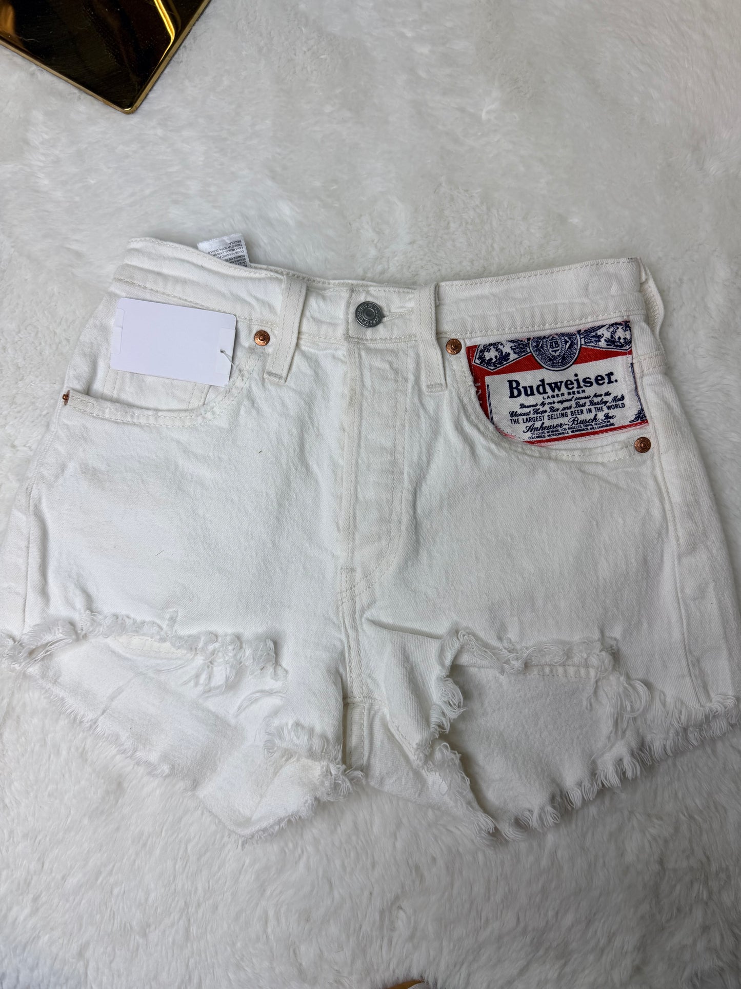 Upcycled beer shorts