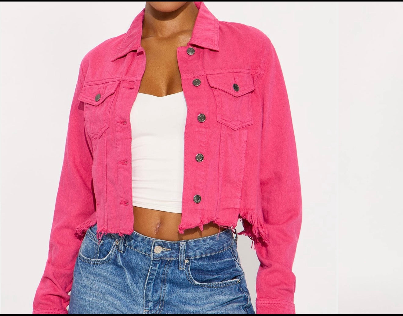 Supernovas™ Pink Denim Jacket