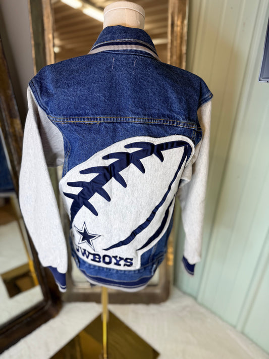 upcycled sweatshirt jacket