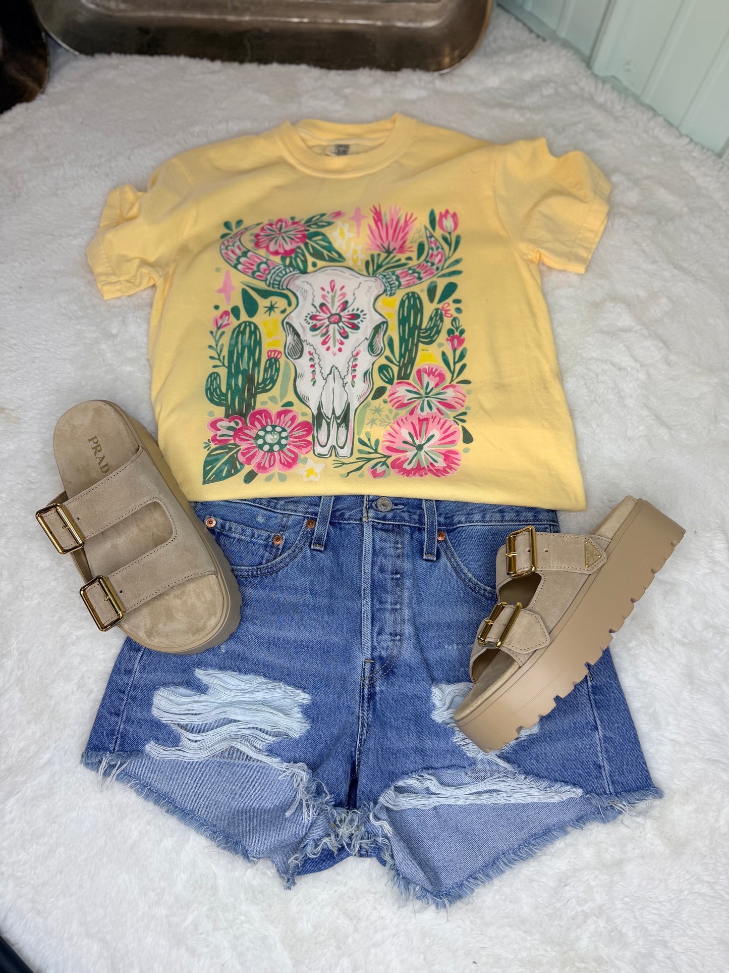 Boho Skull Tee
