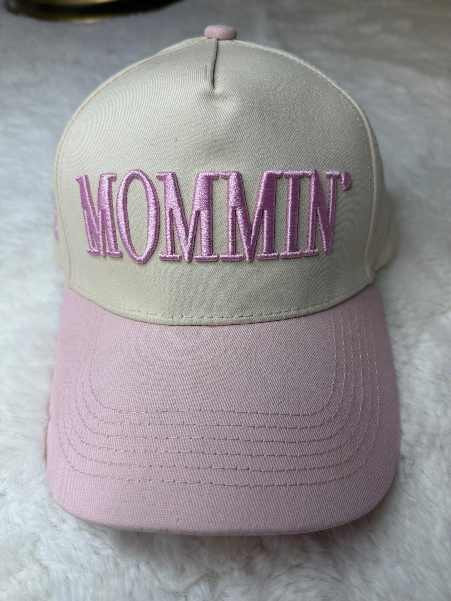 Mommin’ Embroidered Trucker Hat