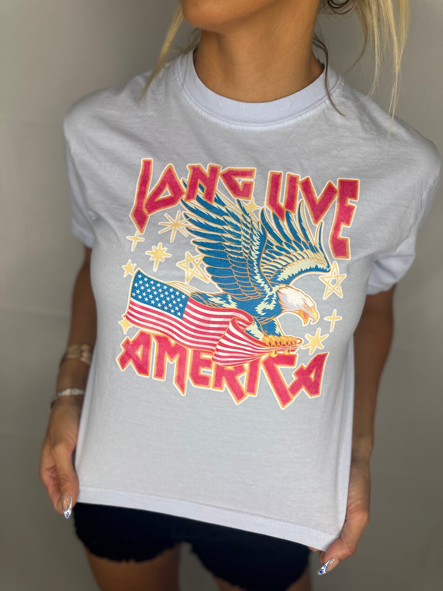 Long Live America in Powder Blue