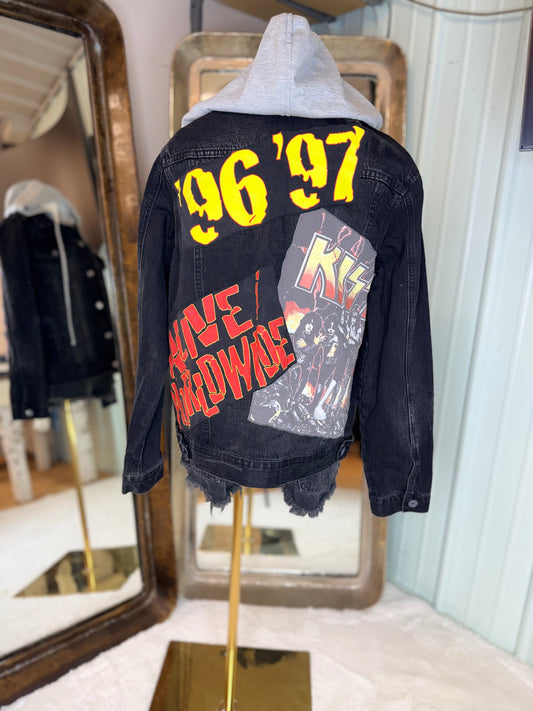 Vintage Upcycled KISS jacket