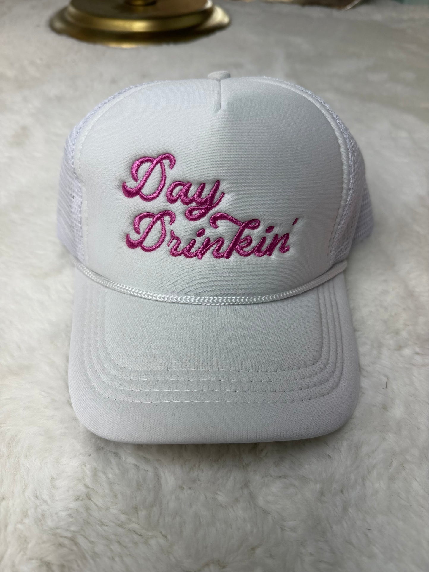 Day Drinkin’ embroidered Trucker hat