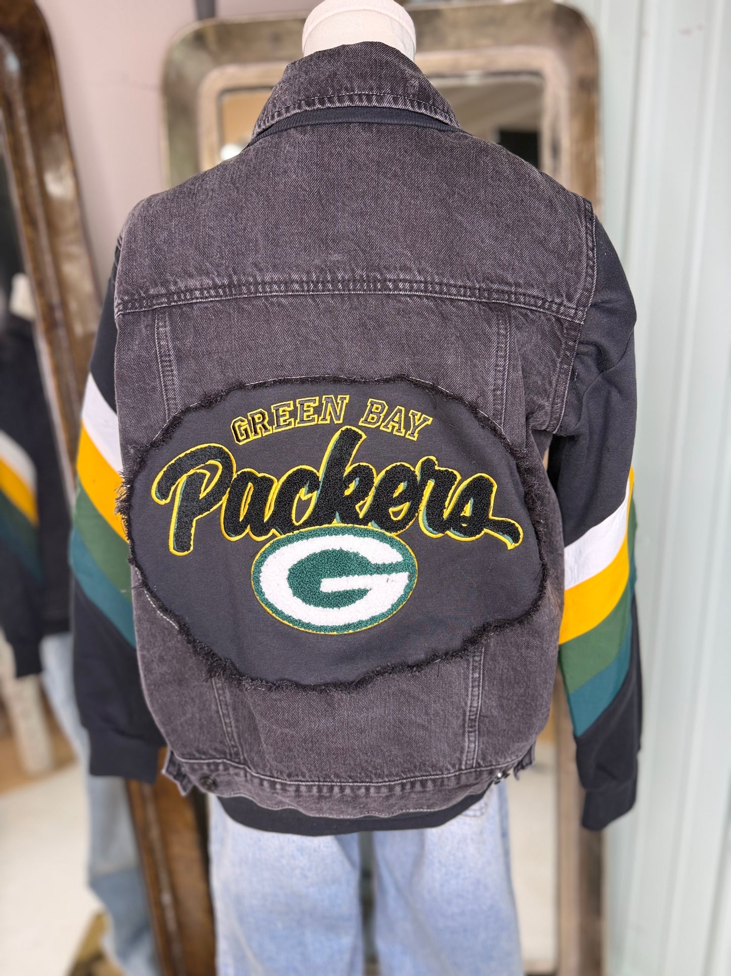 Upcycled Sweatshirt Jacket