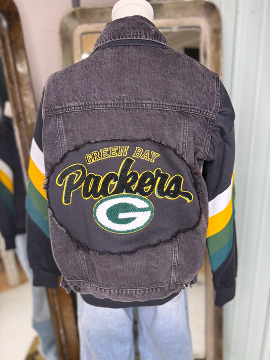 Upcycled Sweatshirt Jacket