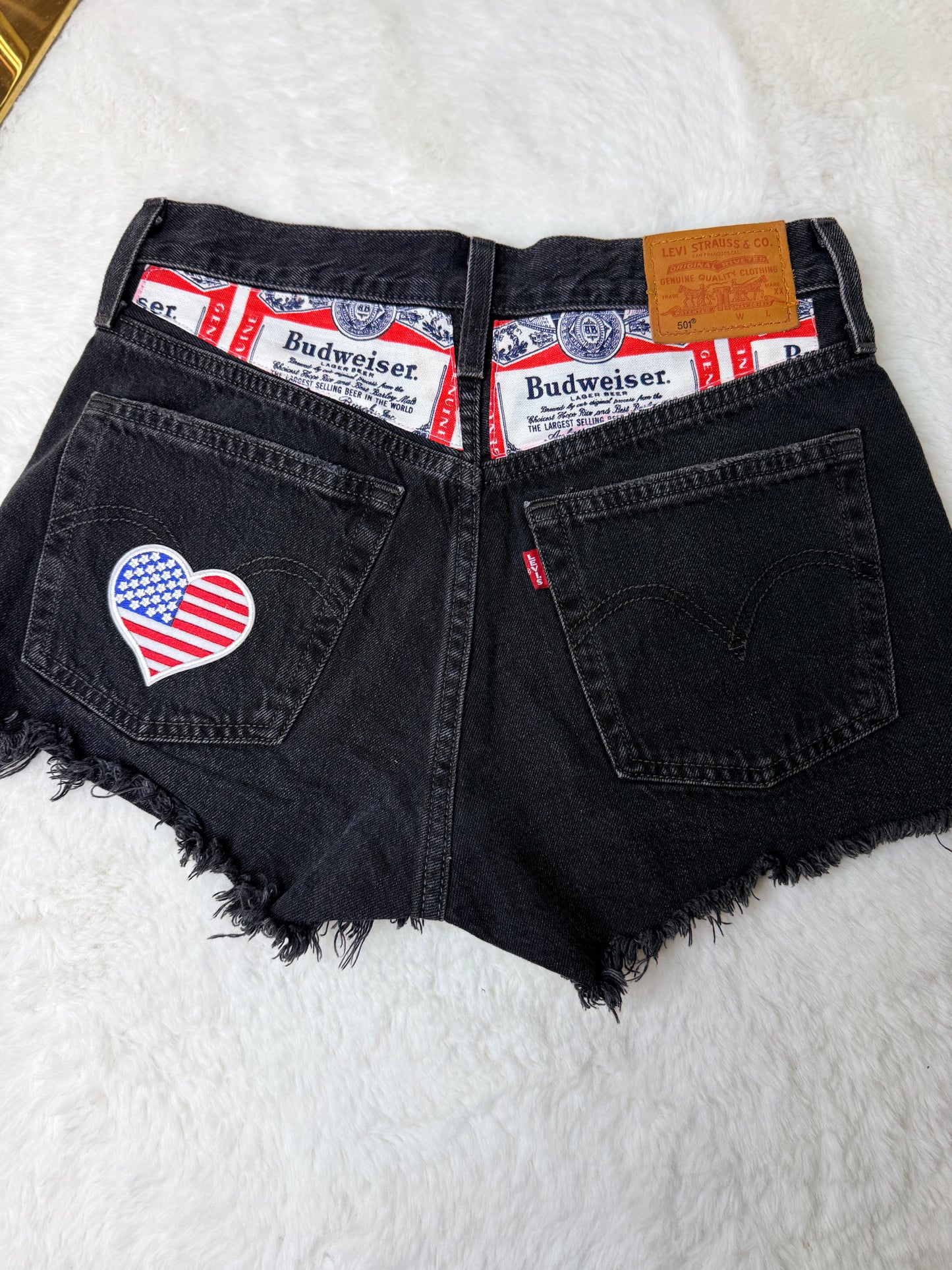 Upcycled Beer Shorts