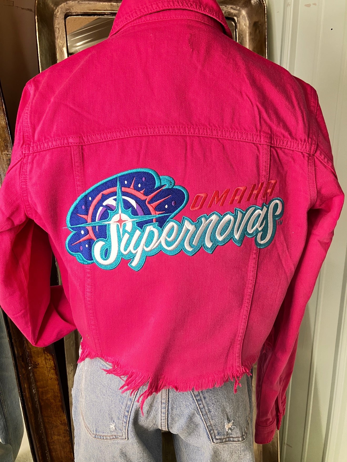 Supernovas™ Pink Denim Jacket