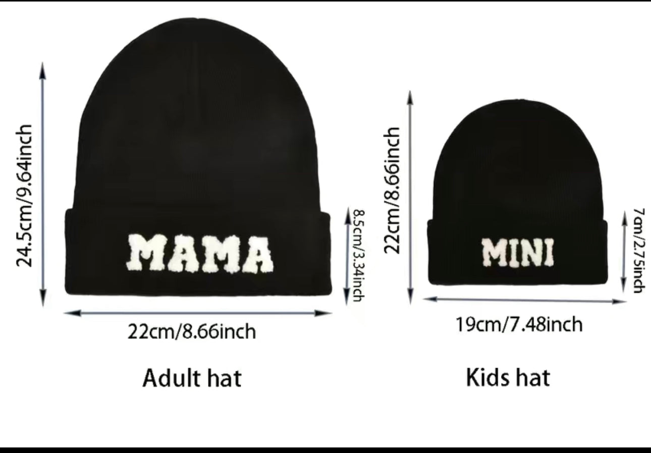 Mama and Mini Bundle winter hats