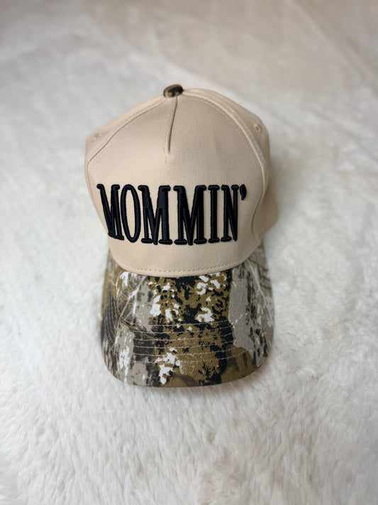 Mommin’ Embroidered Trucker Hat