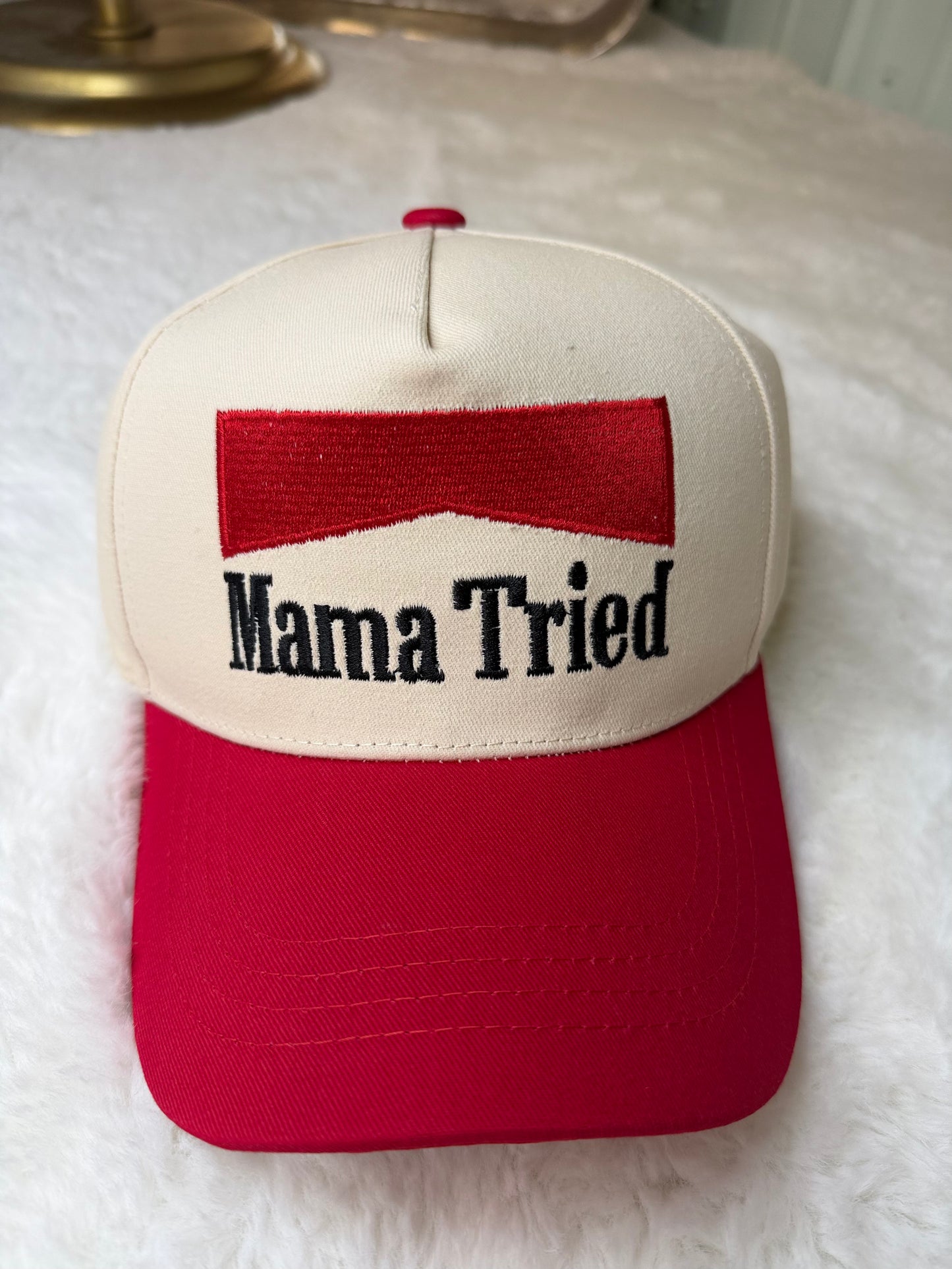 Mama Tried Embroidered Trucker Hat