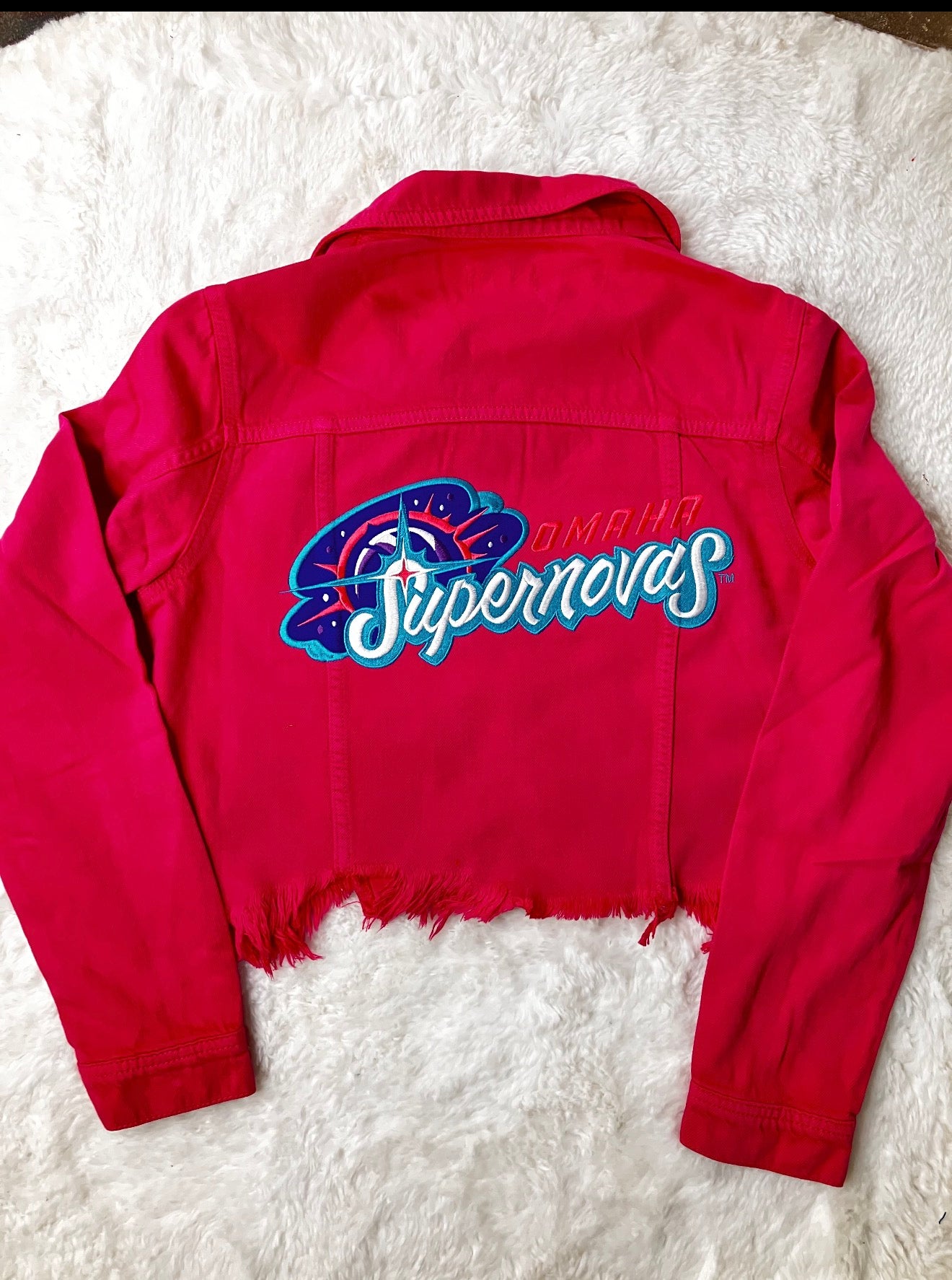 Supernovas™ Pink Denim Jacket