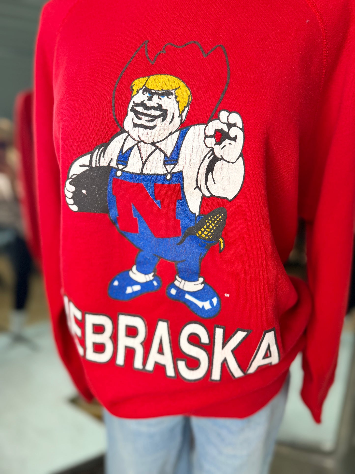Vintage 80's Nebraska Sweatshirt