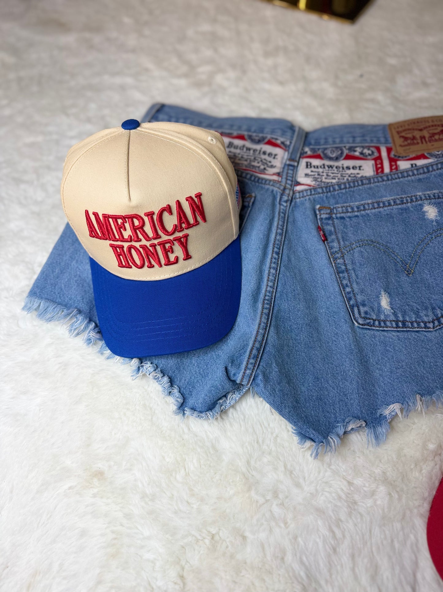 American Honey Embroidered Trucker Hat
