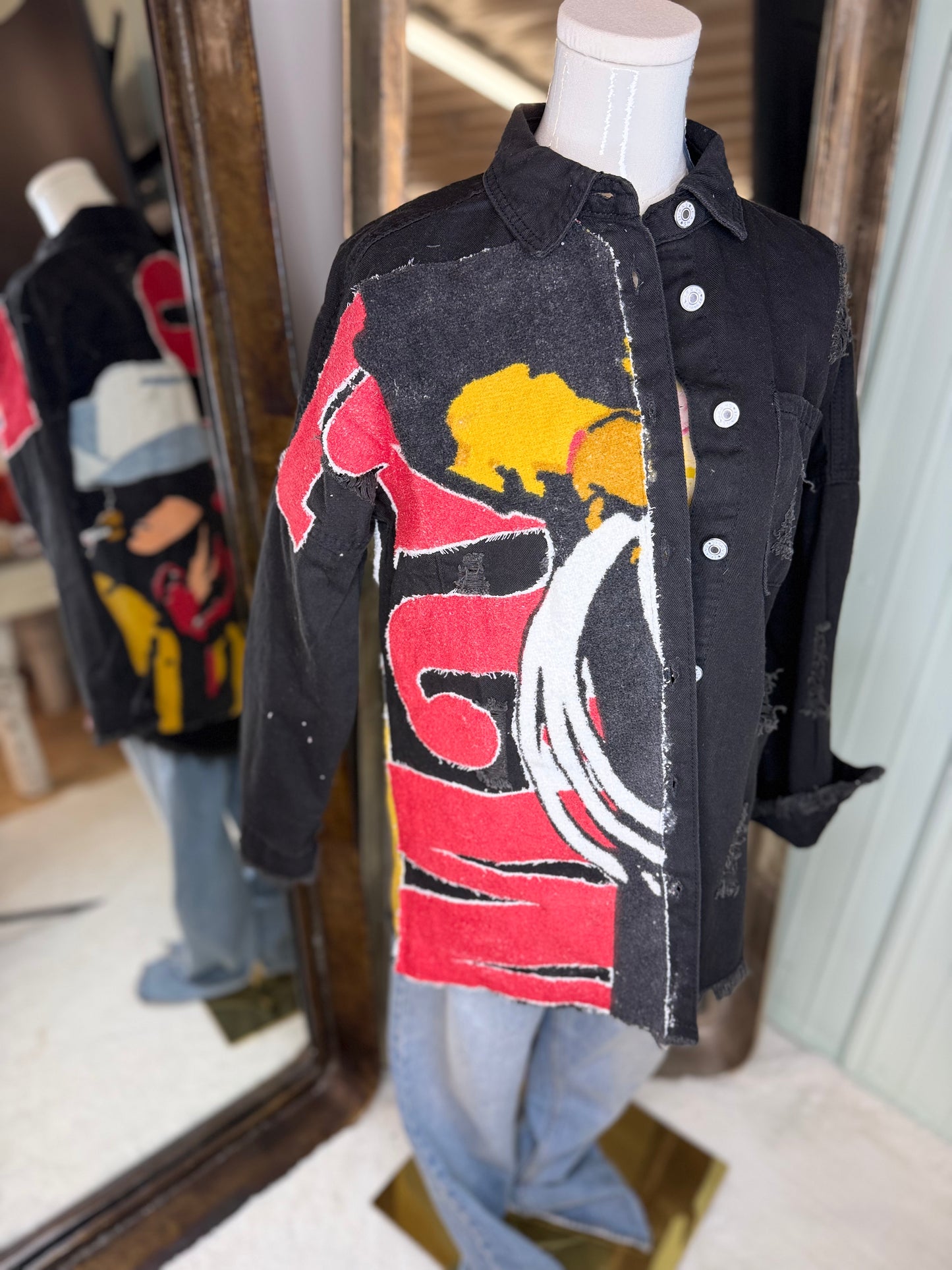 Vintage Cowboy Denim Shacket