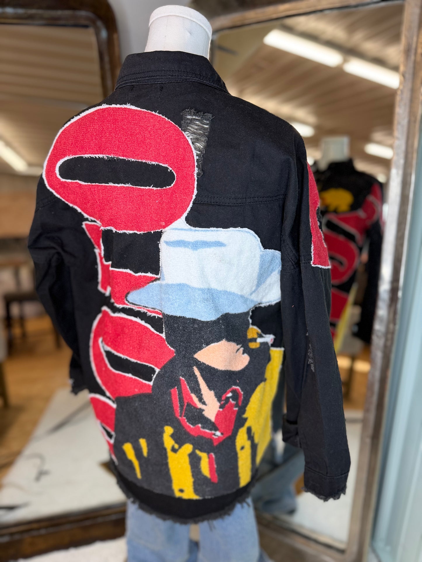 Vintage Cowboy Denim Shacket
