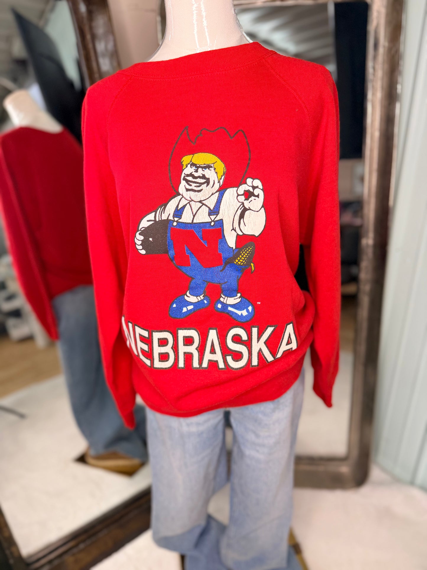 Vintage 80's Nebraska Sweatshirt