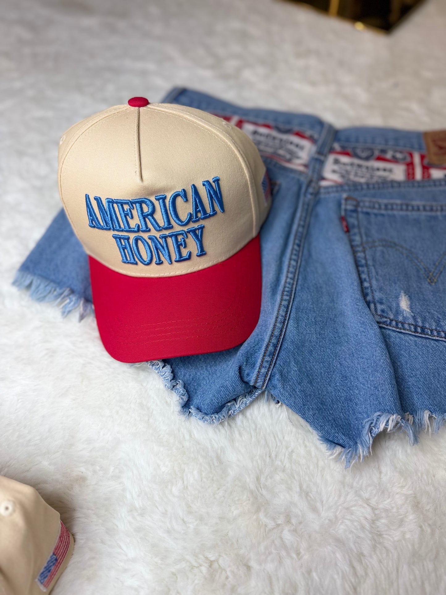American Honey Embroidered Trucker Hat